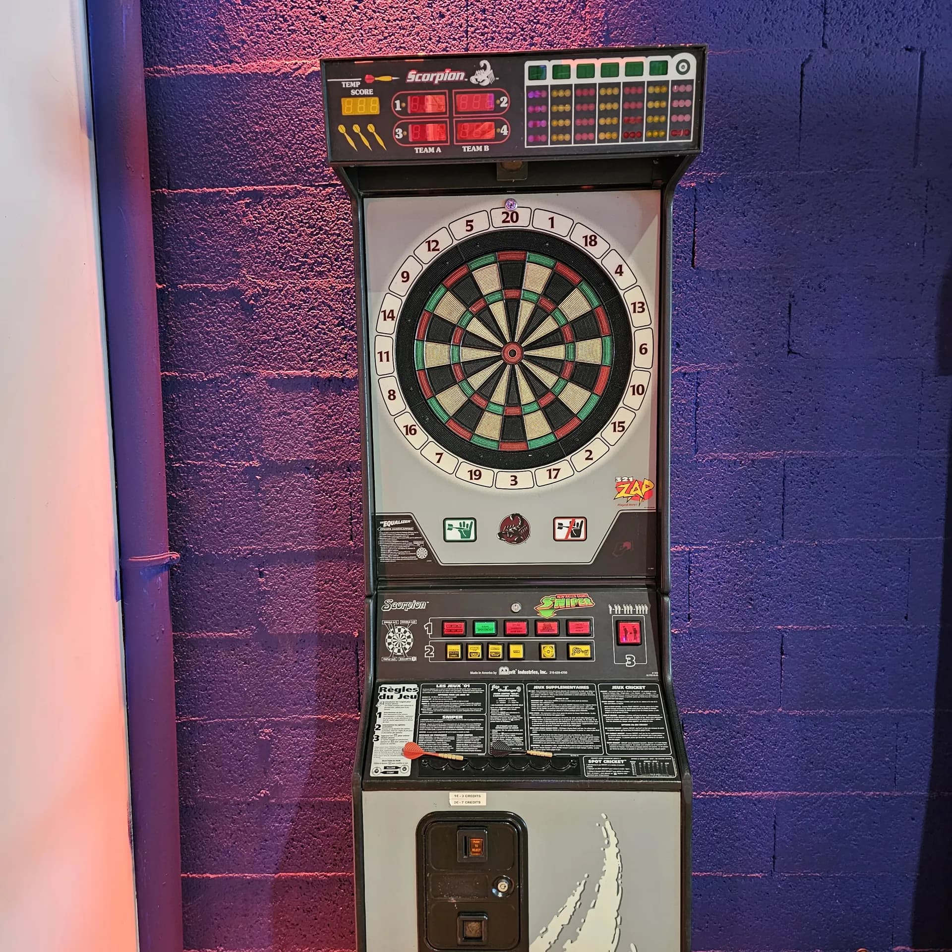 Fléchettes électroniques